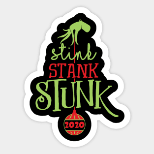 Stink Stank Stunk Sticker